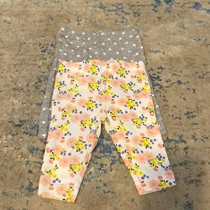 Lot of two Simple Joys 0-3 months pants